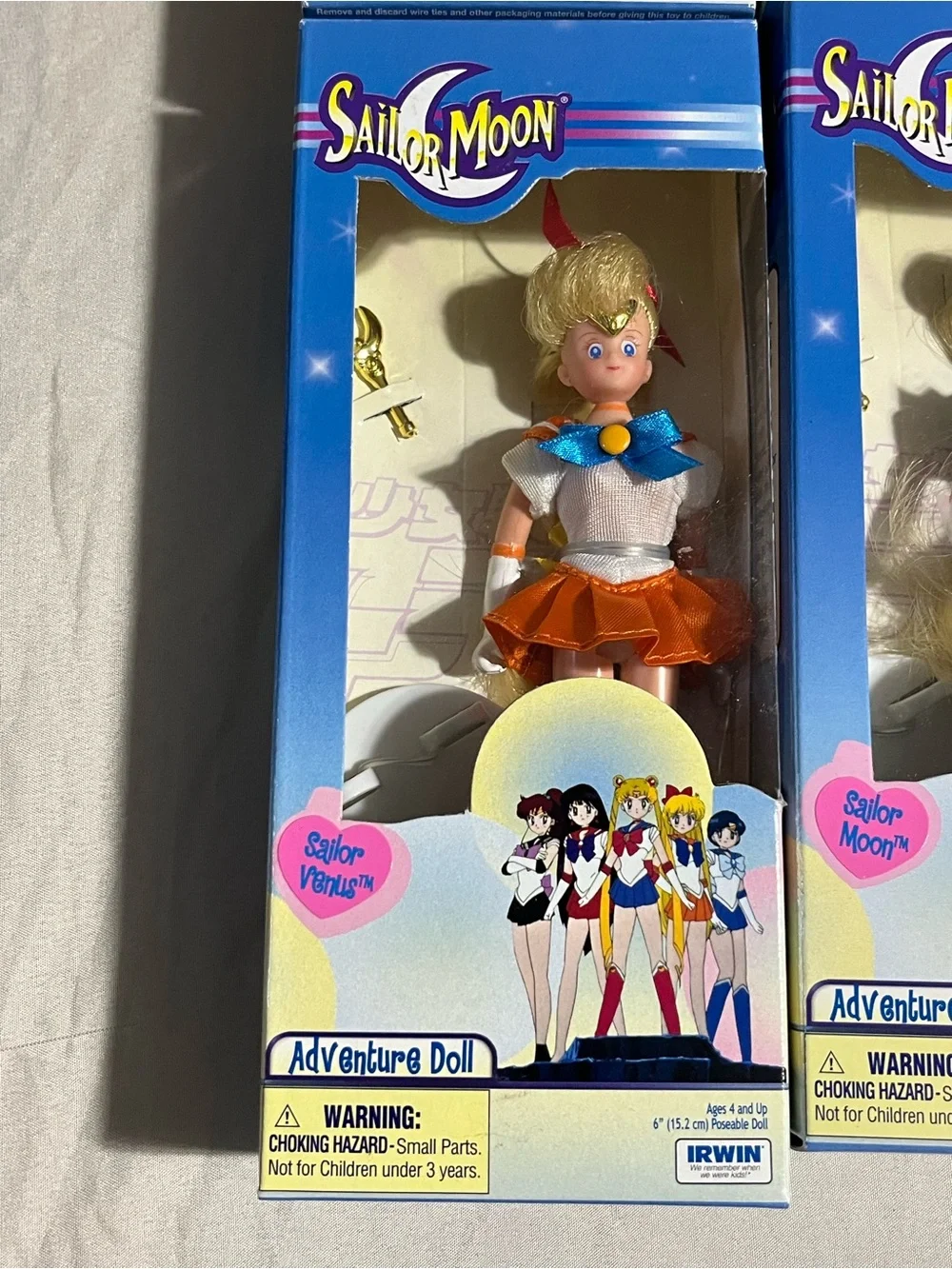 Vintage Sailor Moon Adventure Dolls Complete Set New in Box